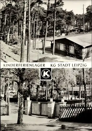 Ak Trassenheide auf Usedom, Kinderferienlager KG Stadt Leipzig