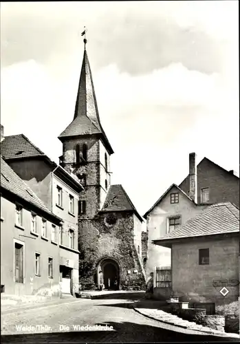 Ak Weida in Thüringen, Die Wiedenkirche