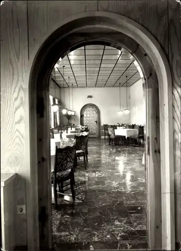 Ak Saaldorf Bad Lobenstein in Thüringen, ZBE Erholungsheim LFN Bezirk Gera, Bauernstube