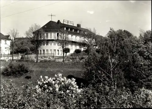 Ak Saalburg in Thüringen, FDGB Heim Hermann Schlimme