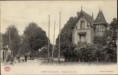 Ak Dienville-Aube, Avenue de la Gare