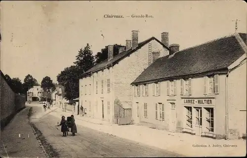 Ak Clairvaux Aube, Grande Rue