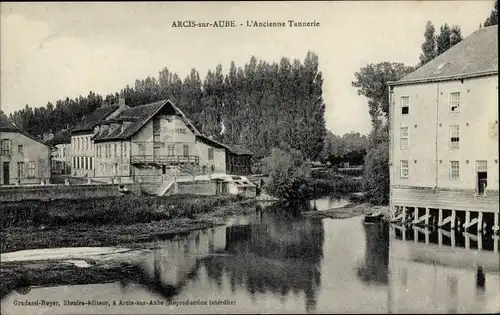 Ak Arcis-sur-Aube, Die alte Gerberei