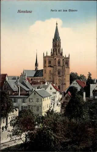 Ak Konstanz am Bodensee, Münster