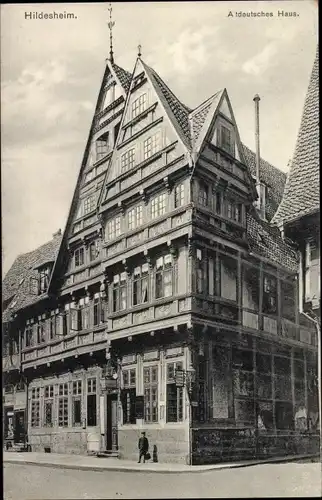 Ak Hildesheim a.d. Innerste, Altdeutsches Haus