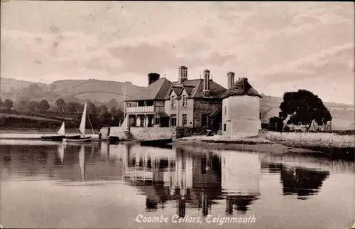 Ak Teignmouth Devon England, Coombe Cellars