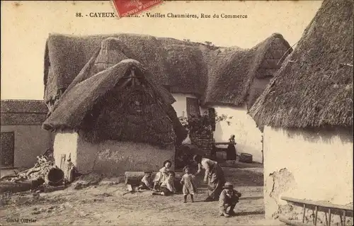 Ak Cayeux sur Mer Somme, Rue du Commerce