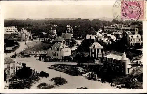Ak Cayeux sur Mer Somme, Brighton Plage, Villenviertel, Wald