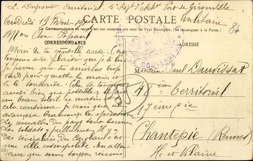 Ak Commercy Lothringen Meuse, Quartier Bercheny