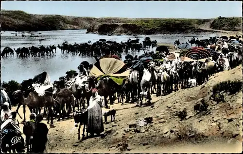 AK-Szenen und -Typen, fahrender Wohnwagen