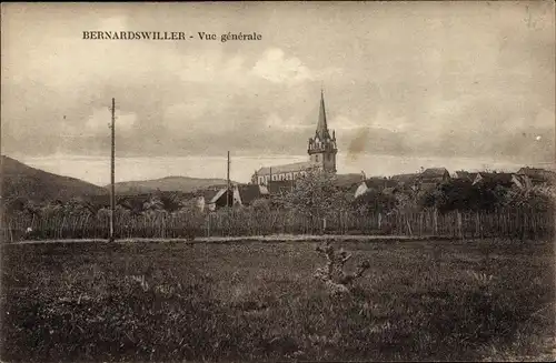 Ak Bernardswiller Bernhardsweiler Elsass Bas Rhin, Gesamtansicht