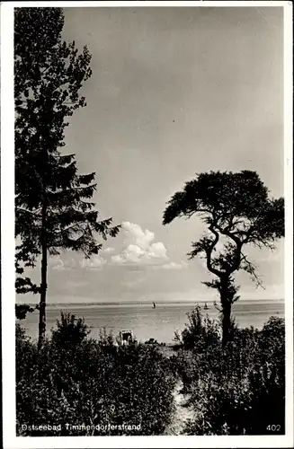 Ak Ostseebad Timmendorfer Strand, Dünen, Segelboot