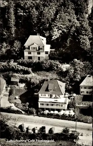 Ak Behringersmühle Gößweinstein in Oberfranken, Cafe Frankengold