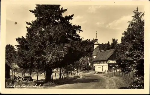 Ak Lückendorf Oybin Oberlausitz, Eibe, Kirche