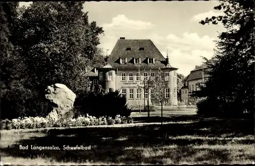 Ak Bad Langensalza in Thüringen, Schwefelbad