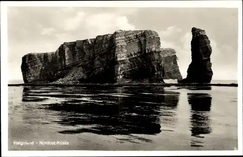 Ak Nordseeinsel Helgoland, Nordost-Küste, Lange Anna