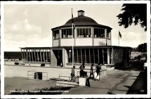 Ak Ostseebad Niendorf Timmendorfer Strand, Meerwassertrinkhalle