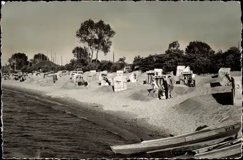 Foto Ak Ostseebad Niendorf Timmendorfer Strand, Strand