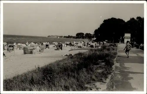 Foto Ak Ostseebad Niendorf Timmendorfer Strand, Strand