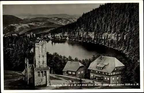 Ak Seebach in Baden Schwarzwald, Hornisgrinde, Blick über den Mummelsee