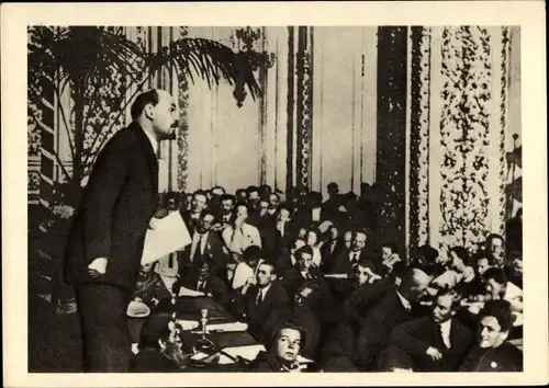 Ak Wladimir Iljitsch Lenin, III. Weltkongress der Kommintern, Moskau 1921