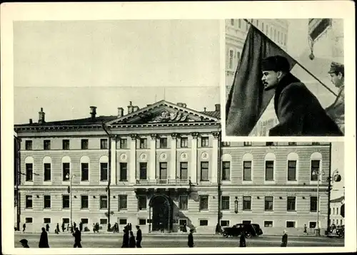 Ak Moskau Russland,  Wladimir Iljitsch Lenin, Rede 1919