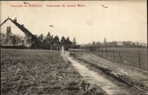 Ak Ronse Ronse Ostflandern, Panorama von Louise Marie