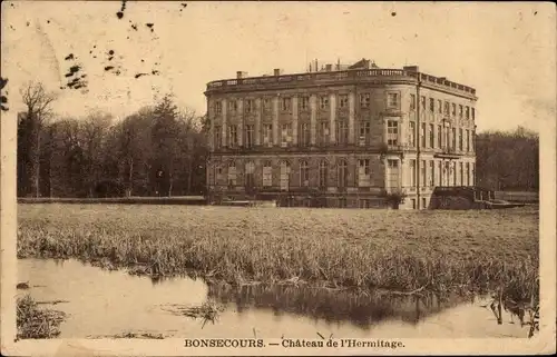 Ak Bon Secours Bonsecours Péruwelz Hennegau, Chateau de l&#39;Hermitage