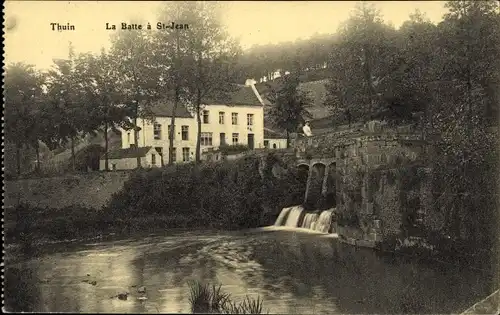 Ak Thuin Wallonien Hennegau, La Batte a St. Jean