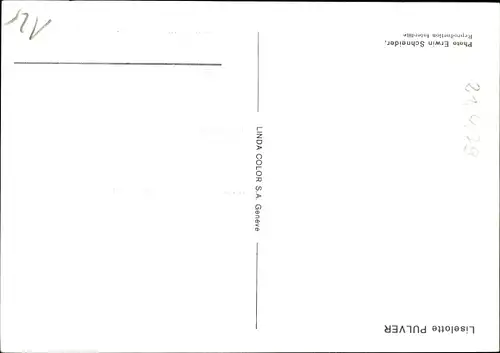 Ak Schauspielerin Liselotte Pulver, Portrait, Autogramm, Bulldogge