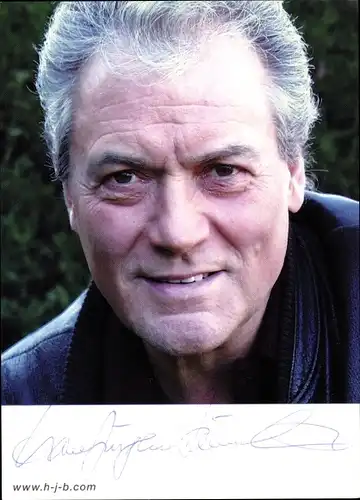 Ak Schauspieler und Eiskunstläufer Hans-Jürgen Bäumler, Portrait