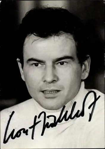 Foto Schauspieler Horst Buchholz, Portrait, Autogramm