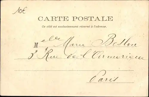 Ak Monthermé Ardennes, die Kirche