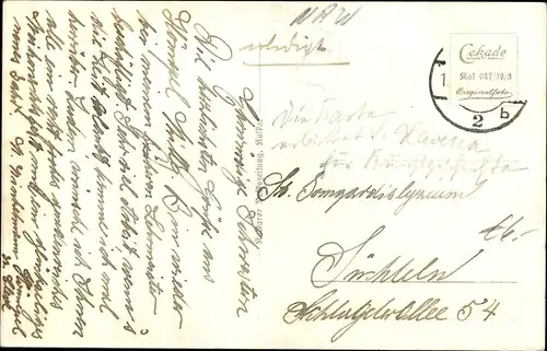 Ak Kalkar am Niederrhein, Rathaus