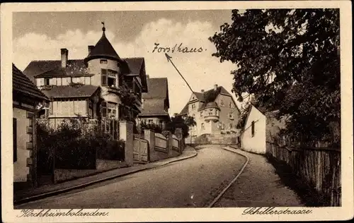 Ak Kirchheimbolanden in der Pfalz, Schillerstraße, Forsthaus
