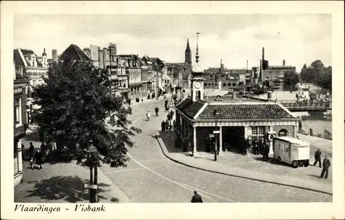 Ak Vlaardingen Südholland, Visbank