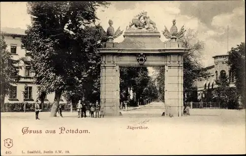 Ak Potsdam in Brandenburg, Jägertor
