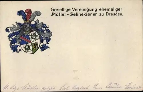 Studentika Ak Dresden, Gesellige Vereinigung ehemaliger Müller Gelinekianer