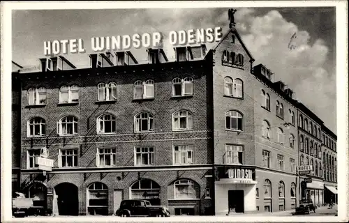 Ak Odense Dänemark, Hotel Windsor