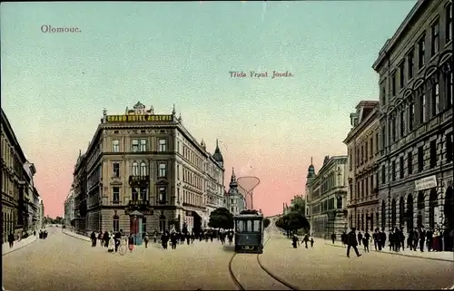 Ak Olomouc Olmütz Stadt, Teida Frant Josefa