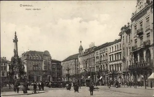 Ak Olomouc Olmütz Stadt, Horni namesti