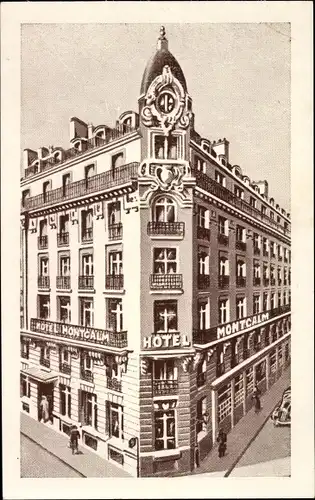 Ak Paris X., Hotel Montcalm, Rue d&#39;Hauteville