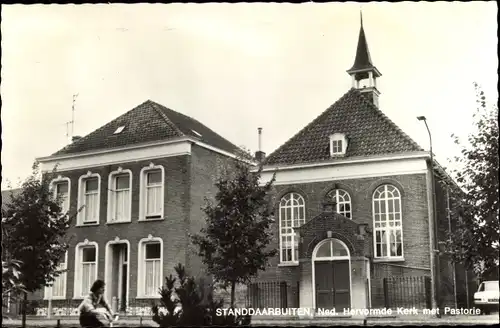 Ak Standdaarbuiten Nordbrabant, N. H. Kirche, Pastorat