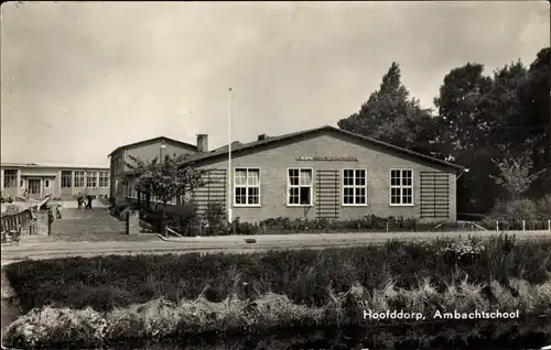 Ak Hoofddorp Haarlemmermeer Nordholland Niederlande, Ambachtschool