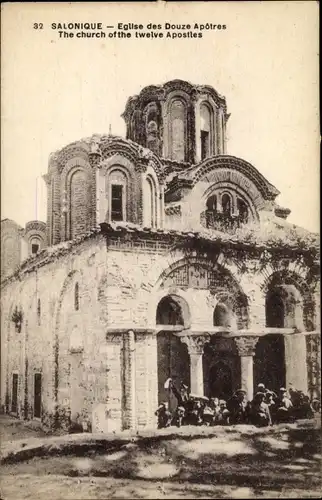 Ak Thessaloniki Griechenland, Kirche der Zwölf Apostel