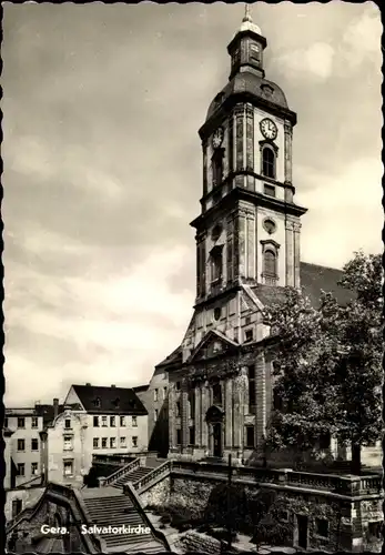 Ak Gera in Thüringen, Salvatorkirche