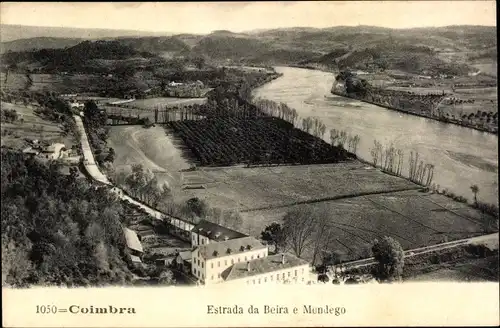 Ak Coimbra Portugal, Estrada da Beira e Mondego