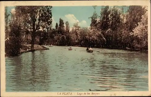 Ak La Plata Argentinien, Lago de los Bosques