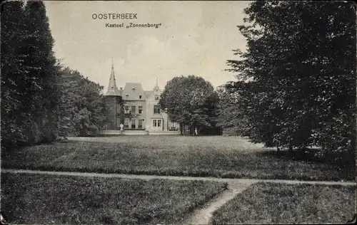 Ak Oosterbeek Renkum Gelderland, Kasteel Zonnenberg