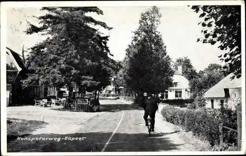 Ak Elspeet Gelderland, Nunspeterweg